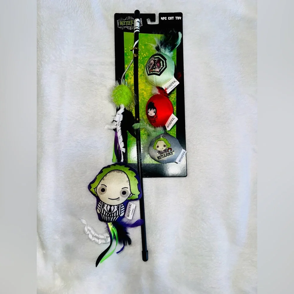 New Beetlejuice Cat Toy